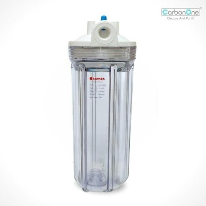 Sale Housing Filter Air 10 Inch Tabung Filter Nanotec Clear Transparan