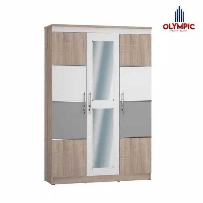 Lemari Olympic 3 pintu tipe navaro