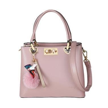 LB ENJI PALOMINO TERTIO PINK HAND BAG G4326