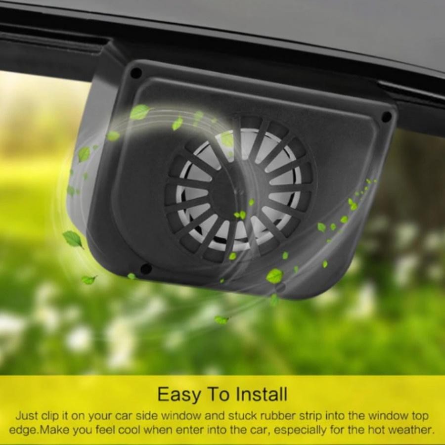 Tgs Auto Fan - Kipas Ventilasi Mobil Tenaga Surya