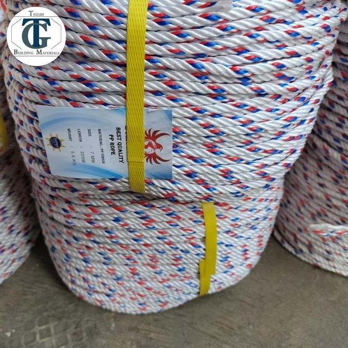 

ready tambang plastik 7mm per roll