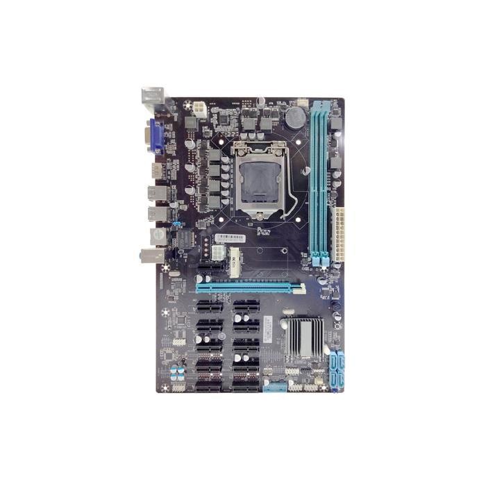 DS MOTHERBOARD QWERTY B250 12 SLOT PCIE SOCKET 1151 DDR4 GEN 6/7