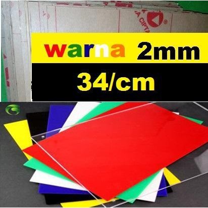 

DS Acrylic Warna warni tebal 2mm pesan ukuran CUSTOM suka-suka