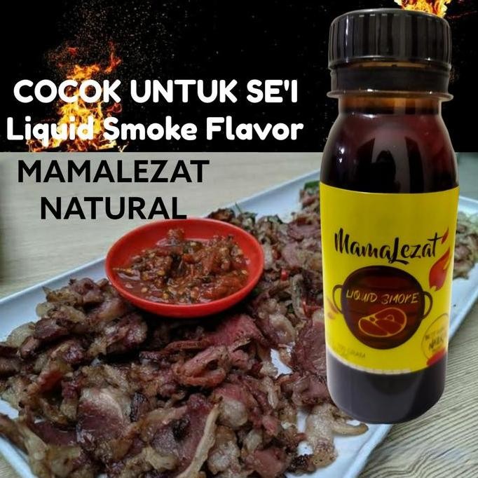 

LM MamaLezat Sei Smoke Flavor Asap Cair BBQ Perisa Aroma Asap Bumbu Bakar