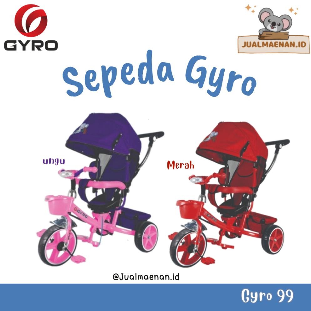 Terlaris Sepeda Anak Roda Tiga Gyro Tricycle St-Gy 99