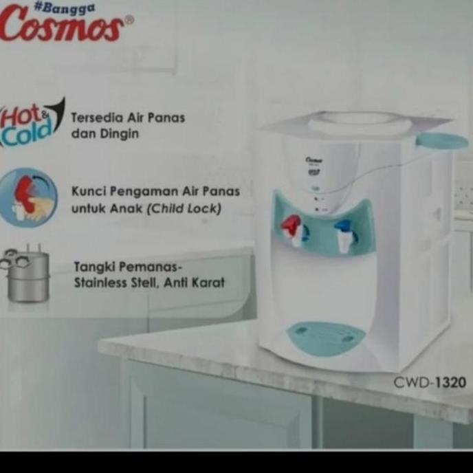 Cosmos Dispenser Cwd 1320/Dispenser Cosmos Panas&Dingin(Hot&Cool)