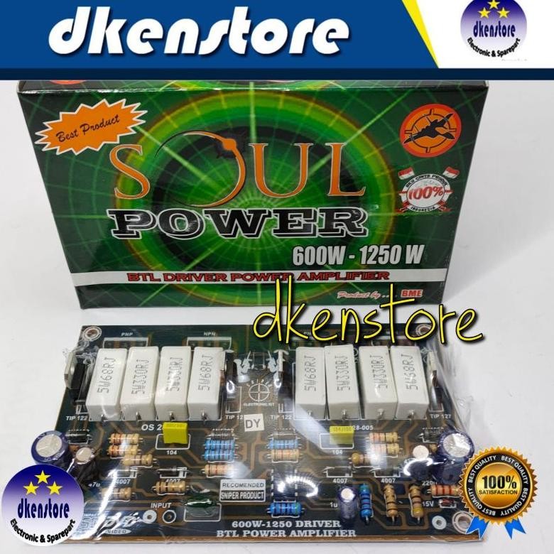 Kit Power Driver BTL Soul 600w -1250watt DiM