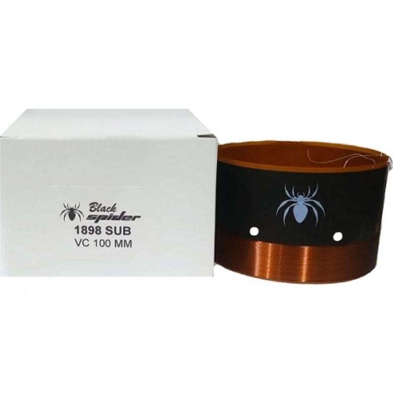 Spool Voice Coil 4 inch / Spul Speaker 18 inch Black Spider 18 Inch BS 1898 SUB VC 100 MM DiM