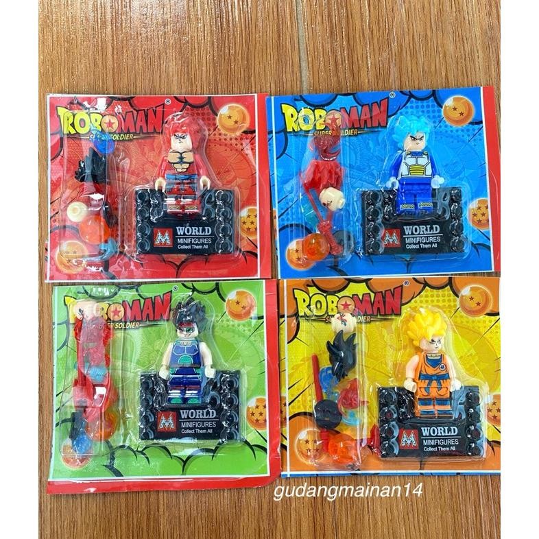 4pc Mainan Roboman Brick Dragon Ball DiM