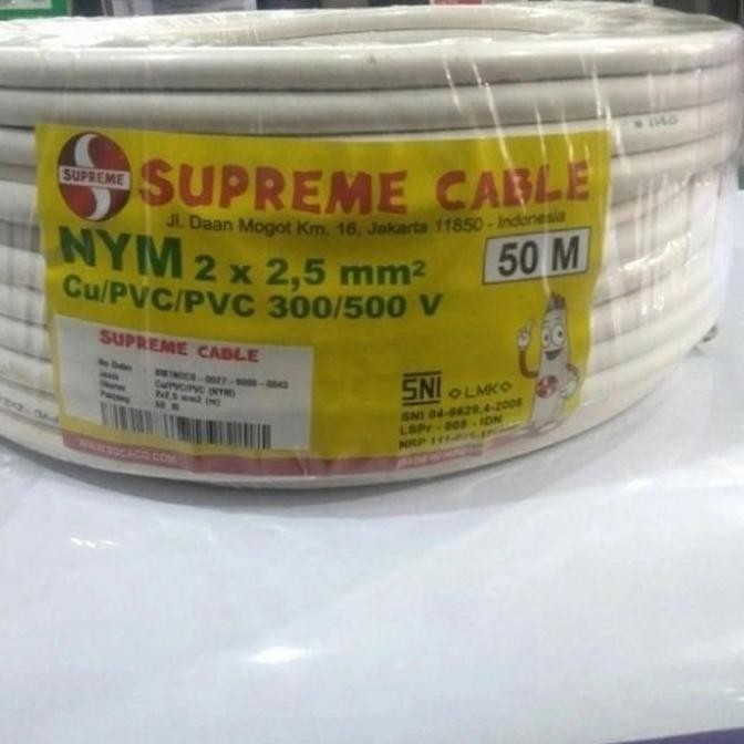 Kabel Power Nym 2X2,5 Supreme/Kabel Supreme Nym 2X2.5 50 Meter