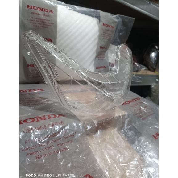 Mika Kaca Lampu Depan Beat Led Beat Deluxe Beat Street New 2020 2021 2022 2023 original koito