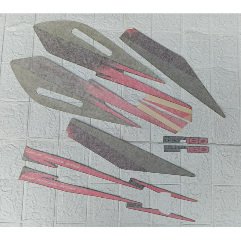 Striping sticker body Honda gl pro gl max 1995 Original