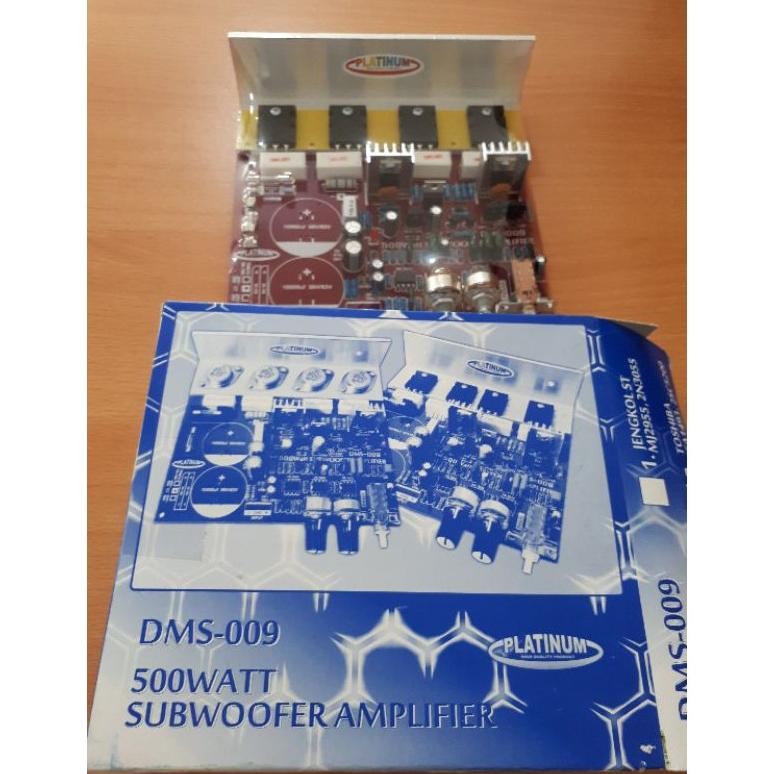 KIT POWER SUBWOOFER DMS-009 500WATT MONO DiM