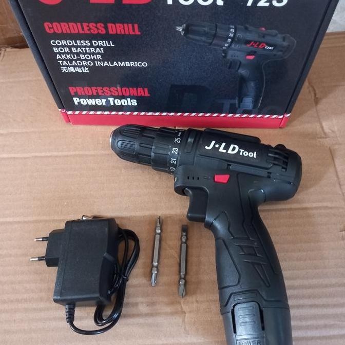 Paket Toolkit Set & Bor Cordlles 107 Pcs / Toolkit Set Cordlles 107Pcs