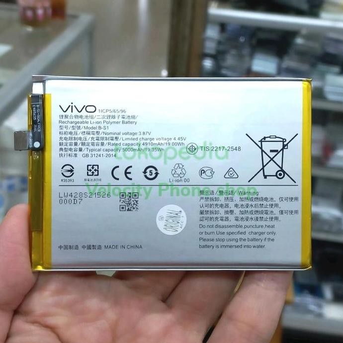 Diskon Baterai Vivo Y21 2020/2021 Y21S Y33S B-S1 Original - Batre Hp Vivo Ori