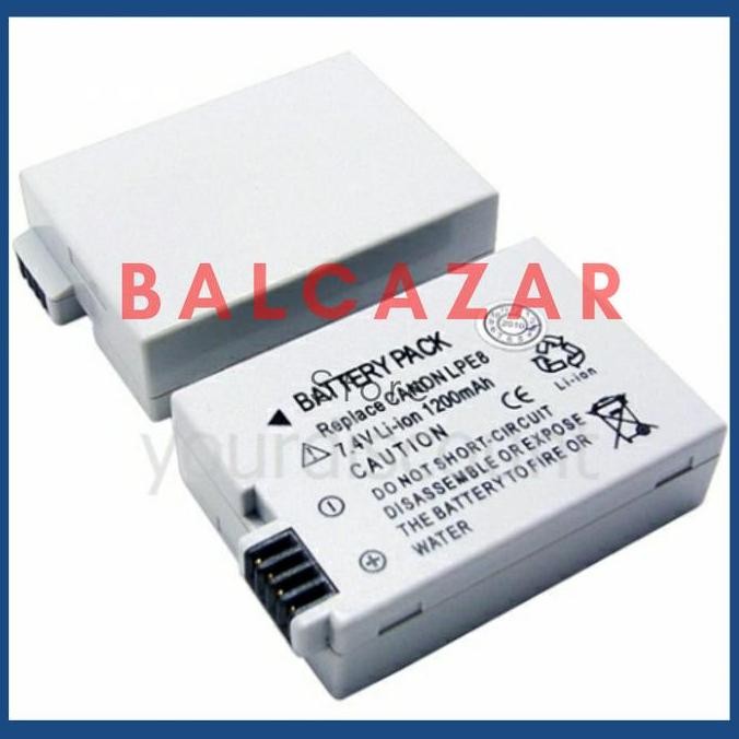 Diskon Baterai Canon Lp-E8 - Battery Kamera Canon 550D 600D 650D 700D Ori
