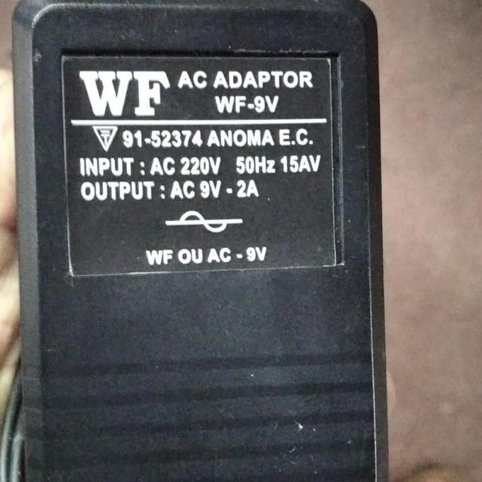 Adaptor Wf 9V 2A Trafo