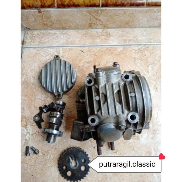 HEAD SUPRA X 125 FI HEAD KOP PALA BUSI HONDA SUPRA X 125 FI HEAD KOP SUPRA X 125 FI HELM IN KYZ K41 