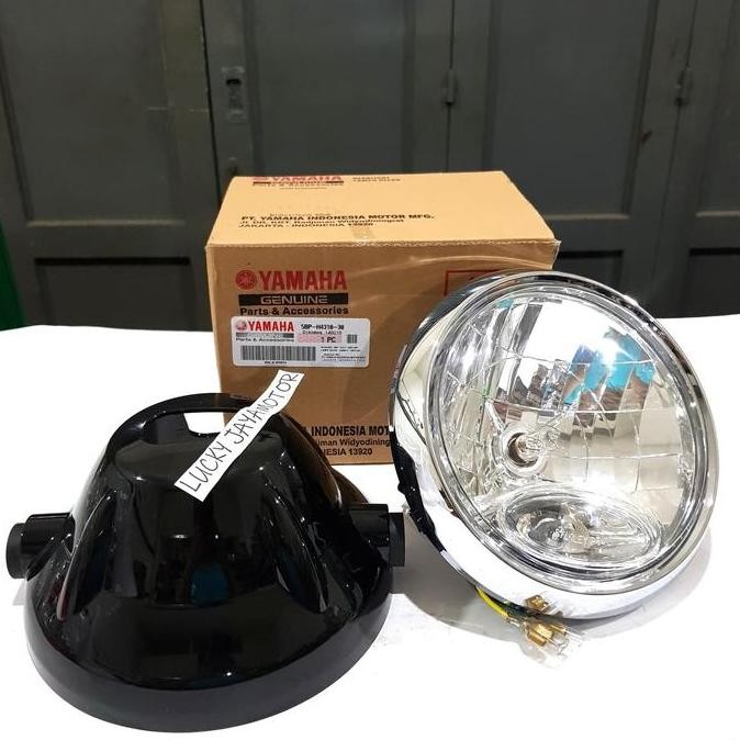 New Reflektor Headlamp RX King New Bulat Original | Reflektor Lampu Depan Yamaha RXKing