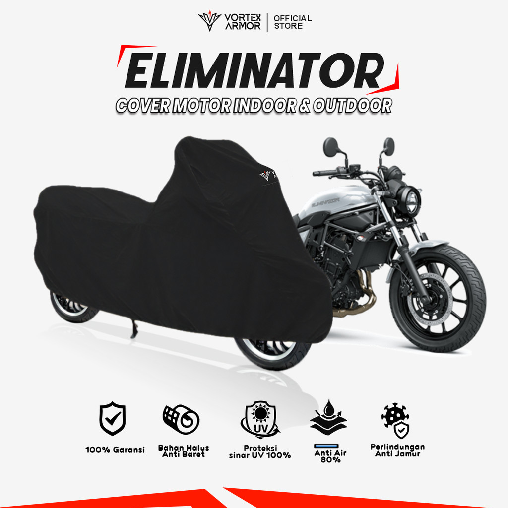 Cover Motor Kawasaki Eliminator / Sarung Motor Kawasaki Eliminator  / Tutup Kawasaki Eliminator 2023