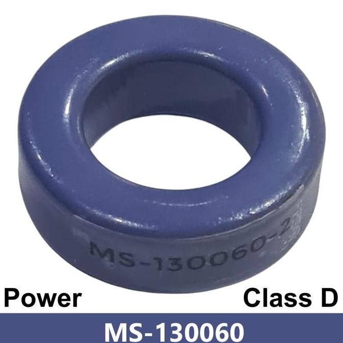 TOROID CORE INDUCTOR MS130060 330060 FERIT INDUKTOR BIRU POWER CLASS-D
