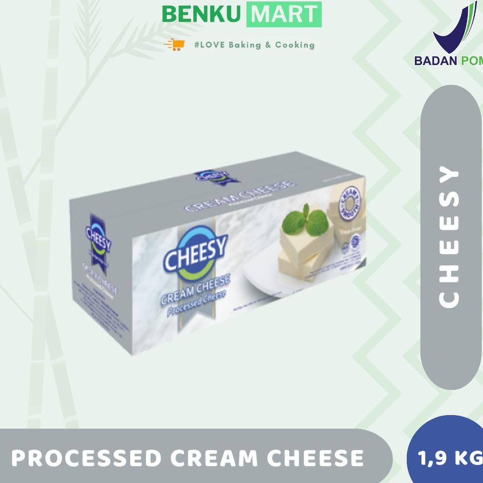 

Cheesy Cream Cheese 19 Kg Processed Cream Cheese Krim Keju 1900 Gr