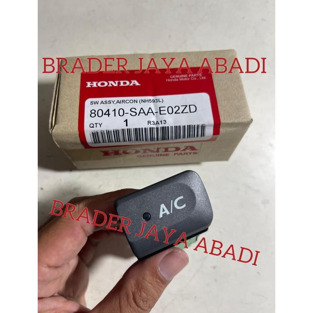 SWITCH AC TOMBOL KNOB KNOP SAKLAR ON OFF JAZZ GD3 CITY GD8 IDSI VTEC ASLI 2003 2004 2005 2008 HONDA 