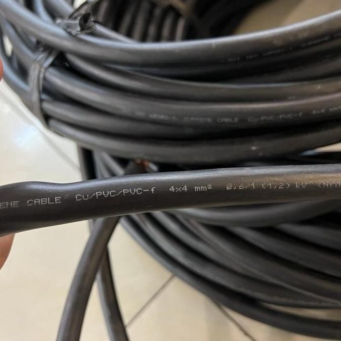 Kabel Nyyhy 4X4 Supreme Serabut Hitam / Kabel Supreme 4X4 Nyyhy 50M