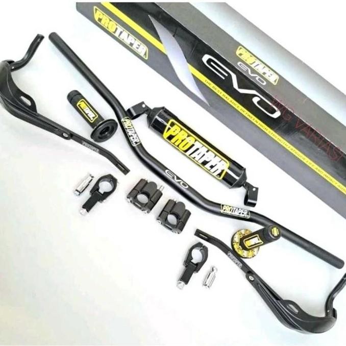 Paket Stang Fatbar Protaper Evo + Raiser + Handguard + Handgrip Nmax Pcx Vixion Termurah