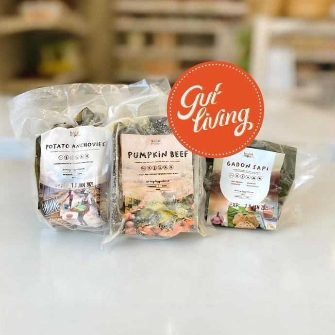 Aneka Pepes Kedai MPASI Bayi Balita Padat Gizi Gadon Sapi Pumpkin Beef Potato Anchovies Teri Nasi Ik