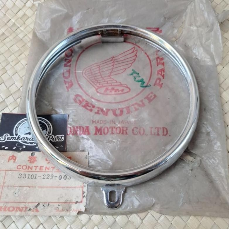 RING LAMPU HONDA CB100 CB125 ORI ORIGINAL NOS JAPAN