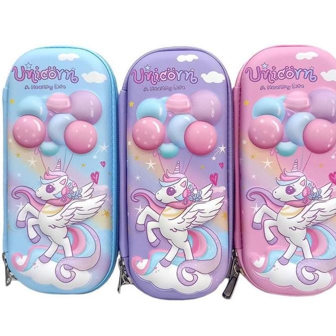 

Kotak Pensil Waterproof 3D Bahan Eva Embos Tempat Pensil Anak Sekolah Stationery