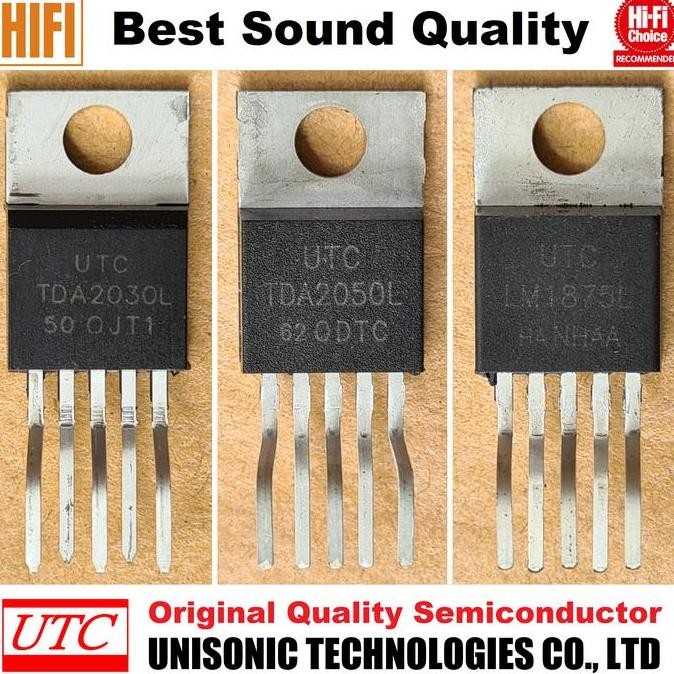 IC HIFI AMPLIFIER GAINCLONE ORIGINAL UTC LM1875-L TDA2050-L TDA2030-L