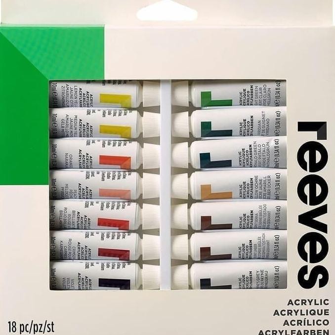 

TERBARU REEVES ACRYLIC 18 WARNA PROMO!