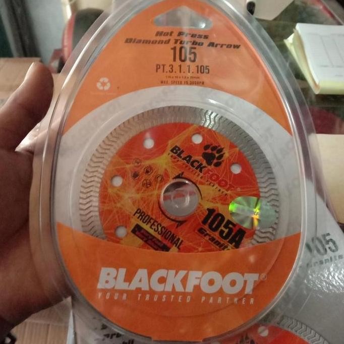 Blackfoot Mata Pisau Potong 4 Inch Granit Keramik Marmer Turbo 105