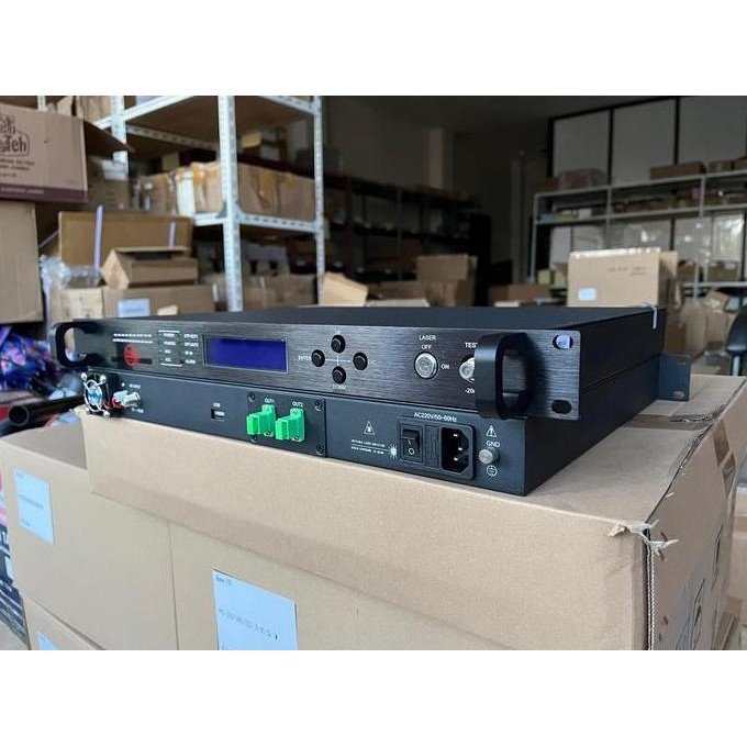 Catv Transmiter 19" 1550Nm Rf To Optical Tv Kabel New Stok