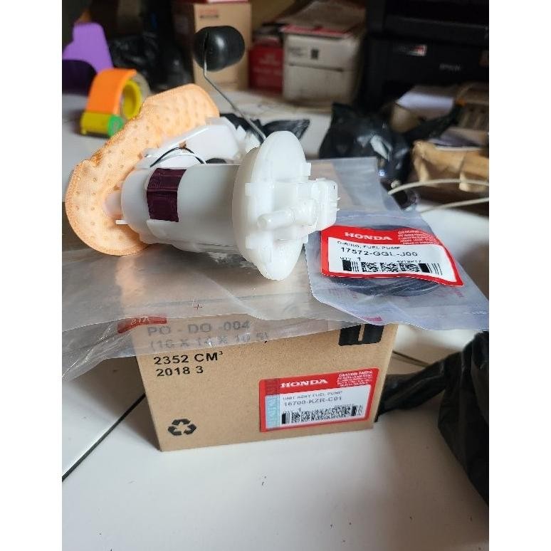 Fuel Pump Vario 125 KZR Asli Mitsuba Original AHM Gratis Oring Seal Fuel Pump