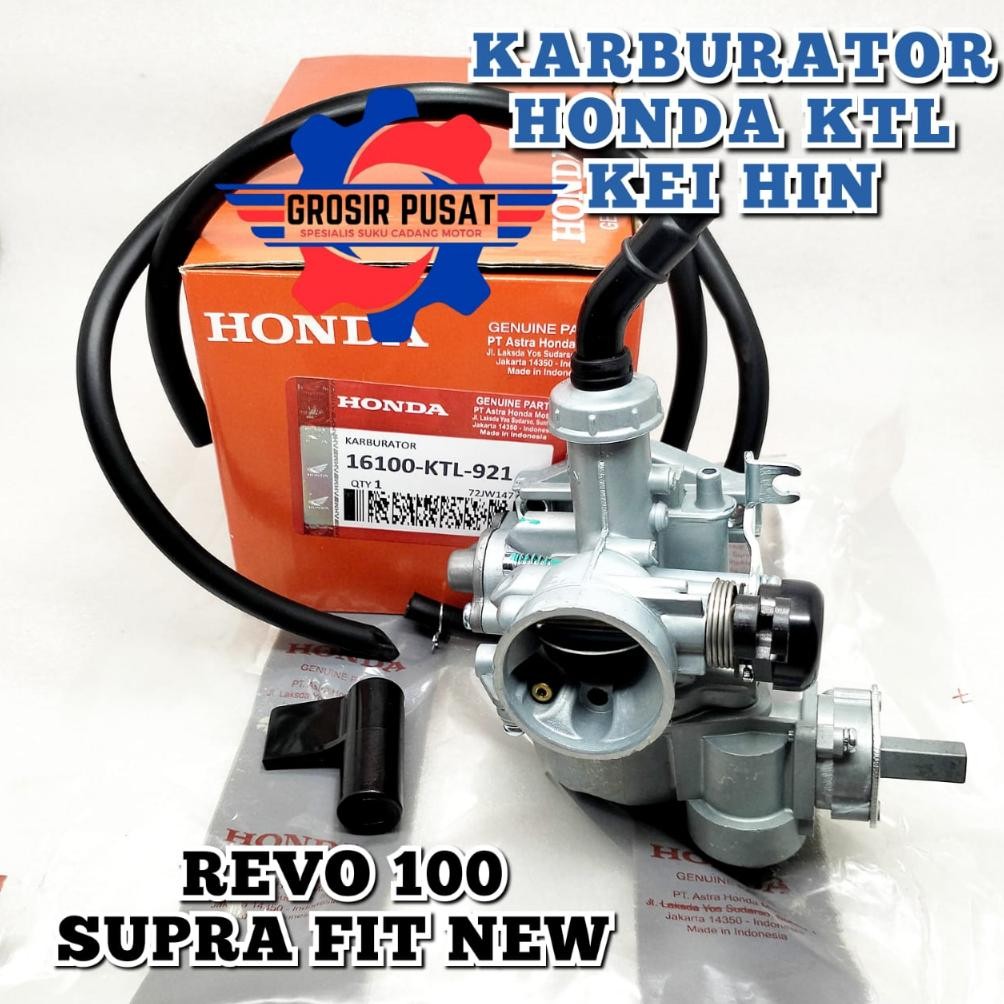 KARBURATOR ORI REVO 100 KARBU KTL KARBULATOR SUPRA FIT NEW KALBU KALBURATOR REVO 100 CARBU ORI FIT X