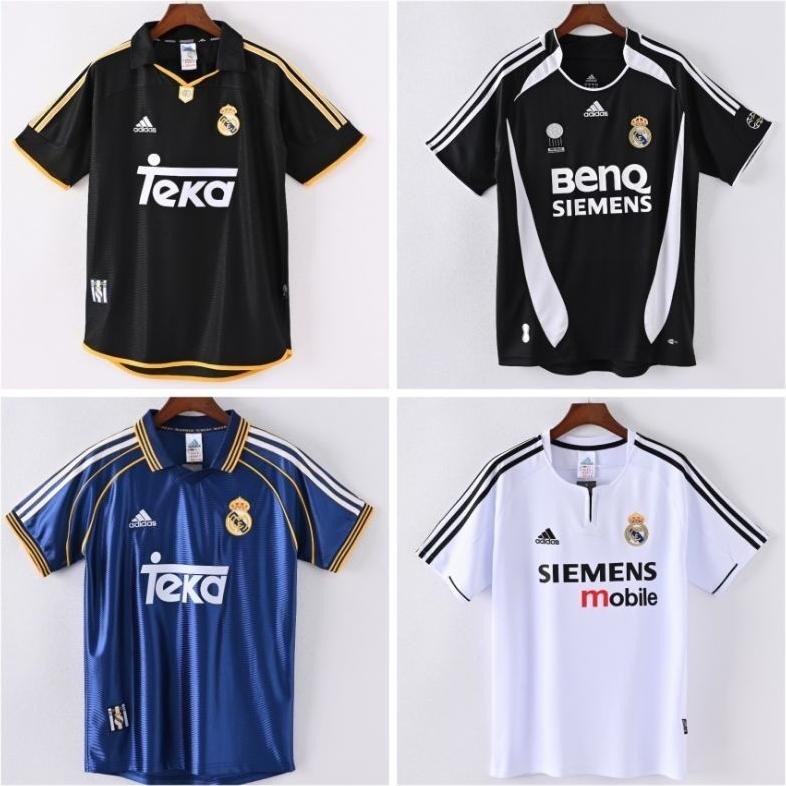 CR - LIVE 2 RETRO KATALOG BAJU BOLA JERSEY REAL MADRID 3RD RETRO 1996 1997 JERSEY RETRO MADRID HOME 