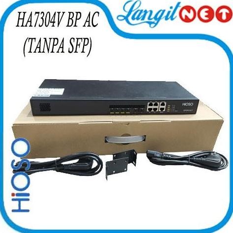 Hioso Epon Olt Ha7304V Bp Ac (Tanpa Sfp) New Stok