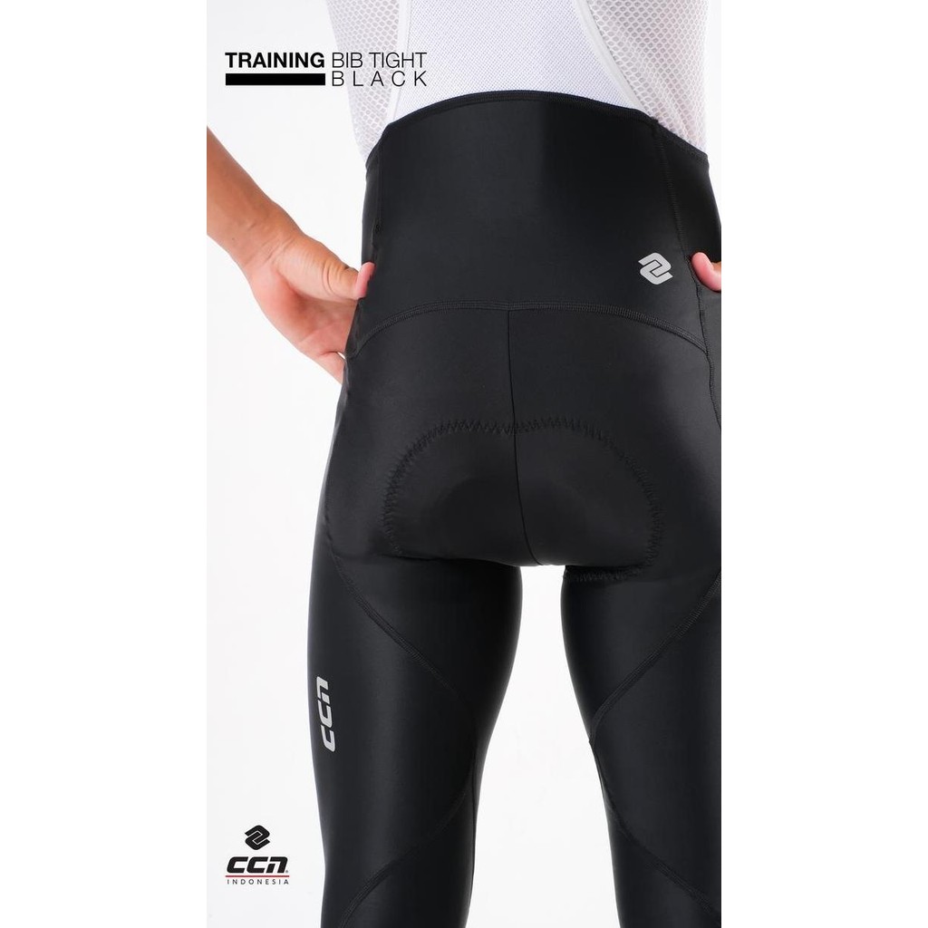 CCN Training Long Bib Tight Black Unisex