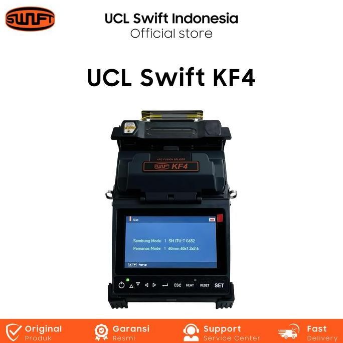 Fusion Splicer Ucl Swift Kf4 (Tool Penyambung Fiber Optic) New Stok