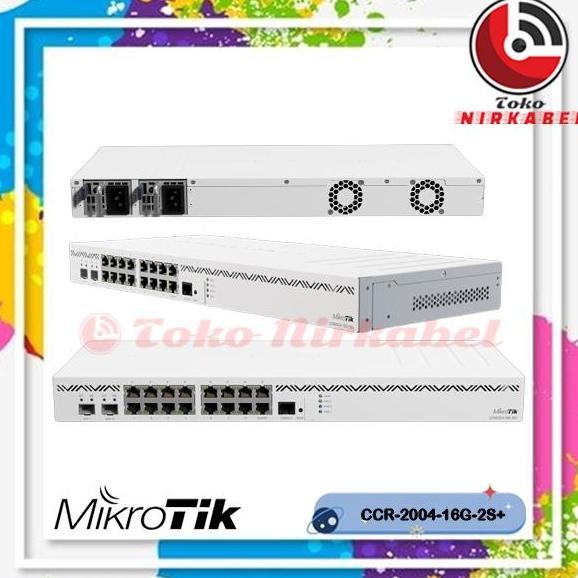 Mikrotik Ccr2004-16G-2S+ | Ccr2004 16G 2S+ | Ccr 2004 16G 2S+ New Stok