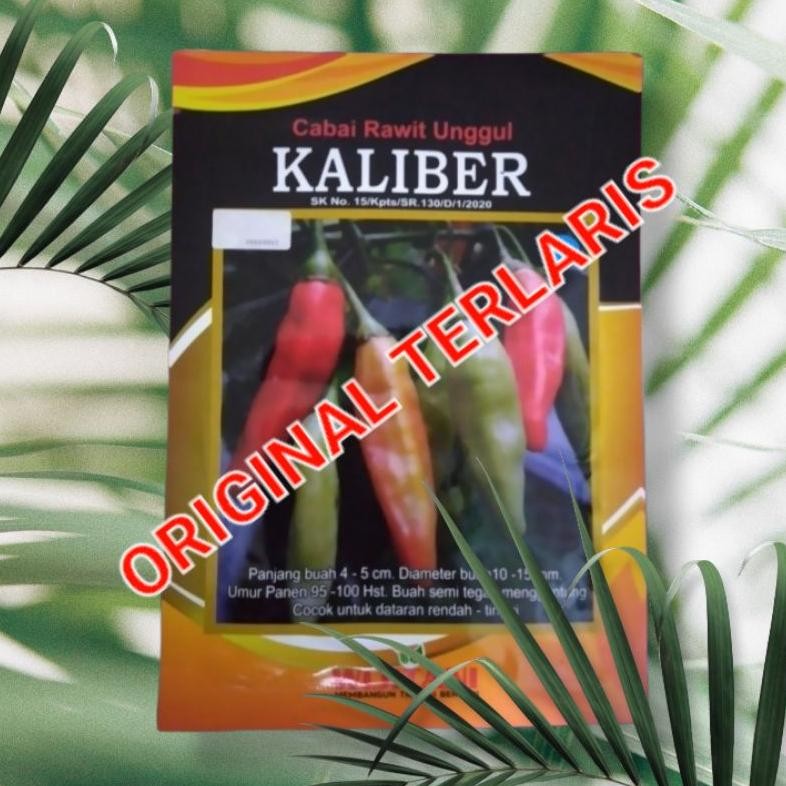 Benih Cabe Rawit Kaliber cabai kaliber 10 Gr kemasan pabrik original