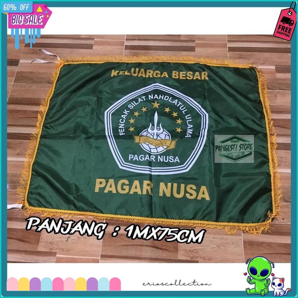 Bendera Pagar Nusa/Hijau Terlaris Produk Ini Banyak Dicari