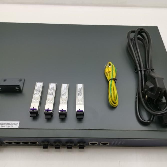 Bt-Pon Epon Olt Bt-P6104H 4 Pon + 4 Sfp New Stok