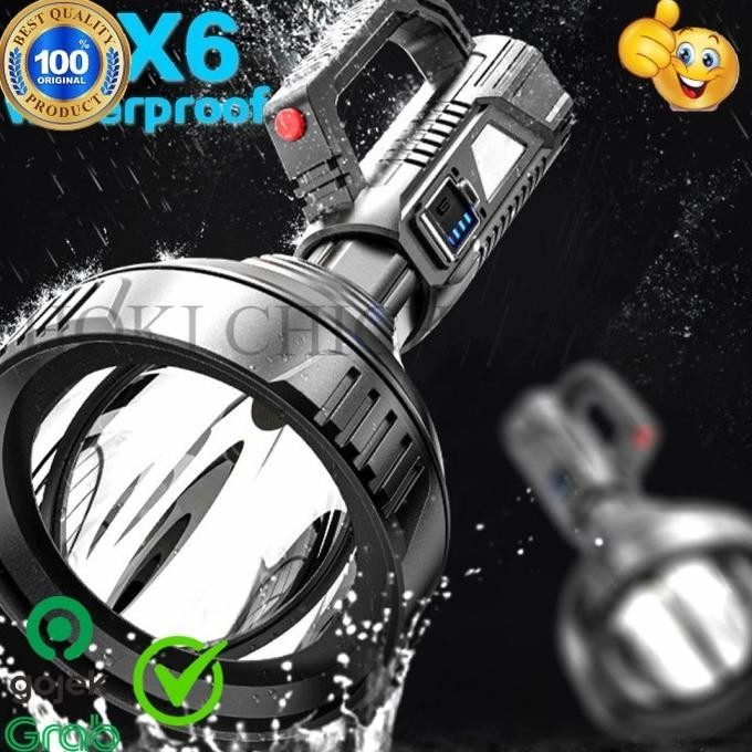 LM LED MAX / SENTER LED WATERPROOF USB SUPER TERANG ORIGINAL CC