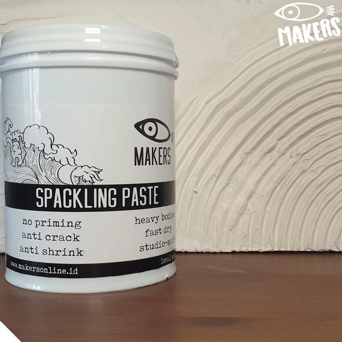 

We-12 Spackling Paste For Adding Texture, Impasto, Modellng Paste 1Kg By Makers We-12
