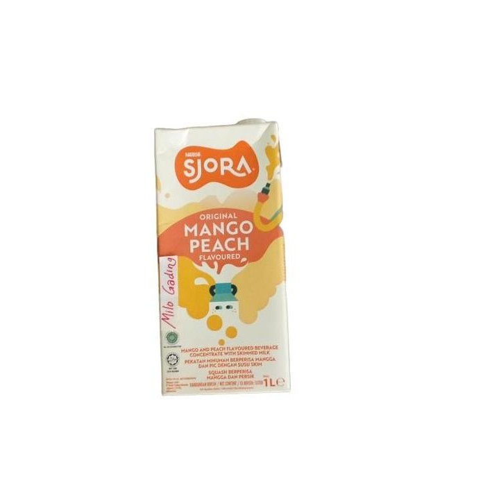 

NESTLE SJORA MANGO LIQUID CONCENTRATE 1000 ML 1 LITER PEACH