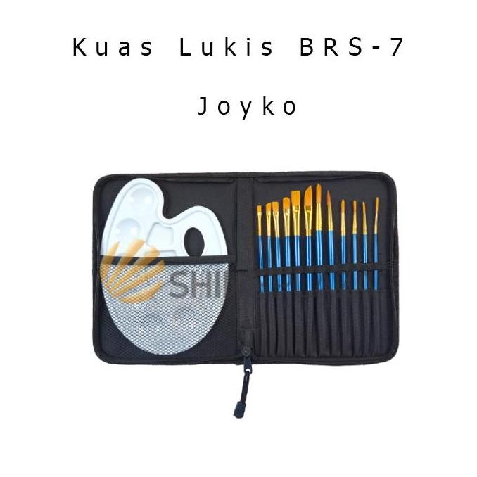 

Promo Joyko Art Brush Set Brs-7 - Kuas Lukis Cat Air, Minyak, & Acrylic